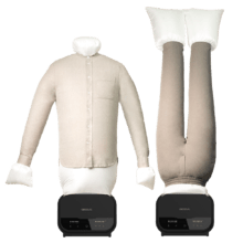 IronHero 1200 Mannequin Dry Maniquí de secado y planchado para todo tipo de prendas con 1200 W, control táctil y temporizador.