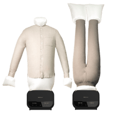 IronHero 1200 Mannequin Dry S Robot de secado y planchado para todo tipo de prendas con 1200 W, control táctil y temporizador.