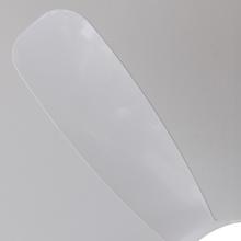 EnergySilence Aero 5200 White Pro Ventilateur de plafond de 36 W et 52” avec moteur DC, lampe LED, télécommande, minuterie, 6 pales et mode Hiver-Été.