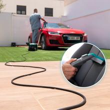 Conga CarpetClean 10000 EasyHome Mehrzweck-CarpetClean-Schlitten-Polsterstaubsauger. Leistung von 800 W. Frischwasser- und Schmutzwassertank. Mehrflächig. Einfacher Transport. Zubehörset.