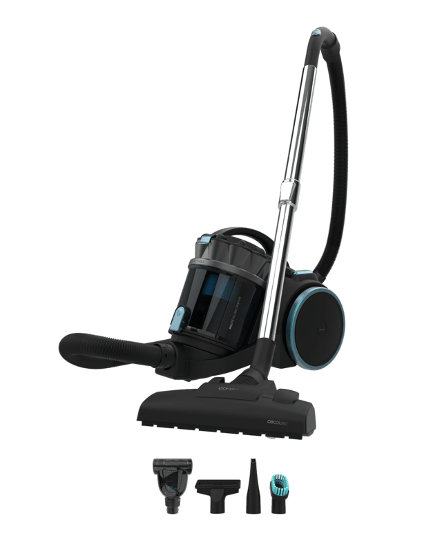 Aspirateur Cyclonique MEDION E2001 Sans Sac - 800W, Bac 2L, Filtre HEPA Lavable, Rayon 7m - Puissant Et Pratique