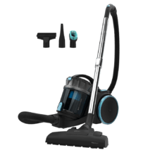 Conga Rockstar Multicyclonic XXL Aspirateur sans sac Conga Rockstar Multicyclonic XL 800 W. Multicyclonic sans sacs. Capacité maximale du réservoir jusqu'à 4 L avec filtration haute efficacité et tube télescopique en métal. Comprend 3 accessoires.