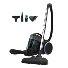 Conga Rockstar Multicyclonic XXL Animal Aspirateur en bol de traîneau Conga Rockstar Multicyclonic XL de 800 W. Multicyclonic en bol. Capacité maximale du réservoir de 4 L avec filtration haute efficacité et tube télescopique métallique. Comprend 3 autres accessoires de l'accessoire spécial animal