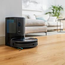 Conga 12090 Twice Roller Home&Fill Robot aspirapolvere e lavapavimenti con base autosvuotante per polvere e acqua sporca e ricarica con acqua pulita. Navigazione ultra precisa con laser integrato. Potenza di aspirazione di 4000 Pa. Lavaggio professionale con rullo mop. Spazzola multifunzione. Spazzola laterale. App mobile 3.0 e assistente virtuale.