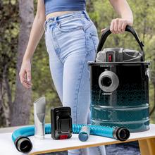 Conga Ash 7000 Liberty Aspirador de cenizas y de pellets Conga Ash 7000 Liberty de 15L, 120 W de potencia gran autonomía gracias a su batería de 18V