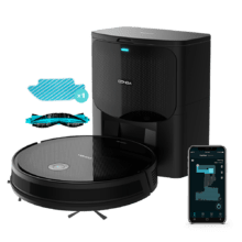 Conga 2499 Ultra Home Advanced Robô aspirador com base de autoesvaziamento. Conta com tecnologia giroscópica, limpeza ordenada de toda a superfície. Lava, aspira e varre ao mesmo tempo. Potência de sucção de 2100 Pa. APP. Escova multifunção. Com 2 escovas laterais Mopa de lavagem. Detecção automática de sacos. 3 litros de capacidade. 6 modos de limpeza. Conectividade Wi-Fi 2,4 GhZ e Bluetooth. Compatível com assistentes virtuais