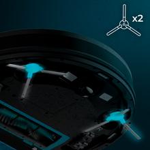 Conga 2499 Ultra Home Advanced Roboterstaubsauger mit selbstentleerender Basis. Es verfügt über eine Gyroskop-Technologie, die eine geordnete Reinigung der gesamten abgedeckten Oberfläche ermöglicht. Schrubben, saugen und kehren Sie gleichzeitig. Saugleistung von 2100 Pa. APP. Multifunktionsbürste. 2 Seitenbürsten. Wischmopp. Automatische Beutelerkennung. 3 Liter Fassungsvermögen. 6 Reinigungsmodi. WLAN, 2,4 GHz und Bluetooth-Konnektivität. Kompatibel mit virtuellen Assistenten