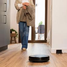 Conga Connected Premium Robot aspirador con tecnología giroscópica. Friega, aspira y barre a la vez. Potencia de succión de 2200 Pa. Cepillo multifunción. Depósito mixto. 2 cepillos laterales. 3 litros de capacidad. Conectividad WiFi 2,4 GhZ y Bluetooth. Mopa de fregado. APP CECOTEC