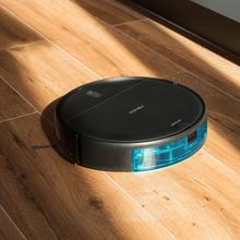 Conga Connected Premium Robot aspirador con tecnología giroscópica. Friega, aspira y barre a la vez. Potencia de succión de 2200 Pa. Cepillo multifunción. Depósito mixto. 2 cepillos laterales. 3 litros de capacidad. Conectividad WiFi 2,4 GhZ y Bluetooth. Mopa de fregado. APP CECOTEC