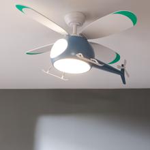 EnergySilence Aero 4600 Helicopter Ventilatore da soffitto dal design a elicottero con motore DC da 36W e luce LED da 32W, 4 pale, 6 velocità, 39", timer fino a 8 ore, funzione inverno/estate.