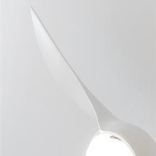 EnergySilence Aero 5295 White Ventilador de techo, con motor DC de 40W, 54 pulgadas, con luz LED de 18W,  3 tonalidades seleccionables, 3 aspas,temporizador programable.