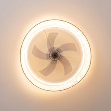 EnergySilence LampAero 620 Natur Design Ventilatore da soffitto di design con motore DC da 20W e luce LED da 40W, con 5 pale da 17 pollici, telecomando, 6 velocità, 3 tonalità di luce disponibili, timer e modalità inverno/estate.