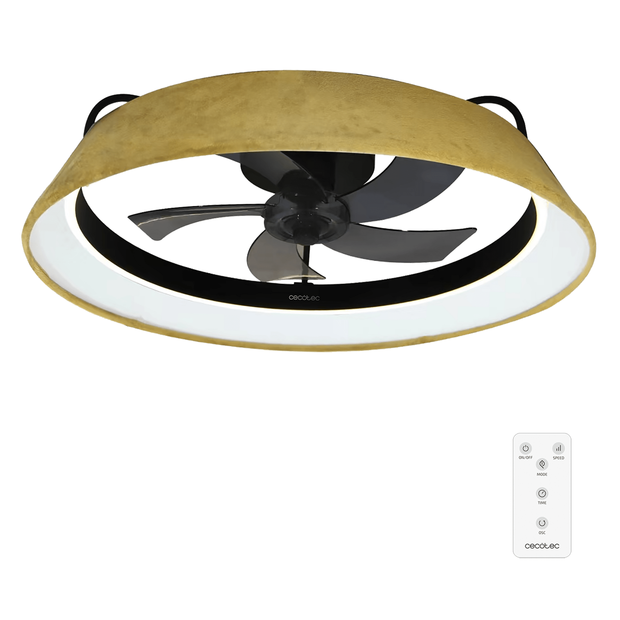 Cecotec Ventilador De Techo Con Luz EnergySilence LampAero 620 Natural Design Cecotec 94864074