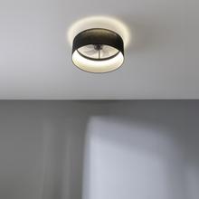 EnergySilence LampAero 650 Black Design Ventilatore da soffitto di design con motore a corrente continua e potenza di 20W, luce LED da 40W, 5 pale da 17 pollici, telecomando, 6 velocità, 3 tonalità di luce disponibili, timer e modalità inverno/estate.