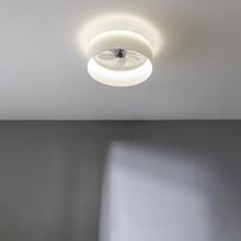 EnergySilence LampAero 650 White Design Ventilador de techo de diseño con un motor DC,  una potencia de 20W y luz LED de 40W , con 5 aspas de 17 pulgadas , control remoto, 6 velocidades, 3 tonalidades de luz disponibles, temporizador y modo winter/summer.