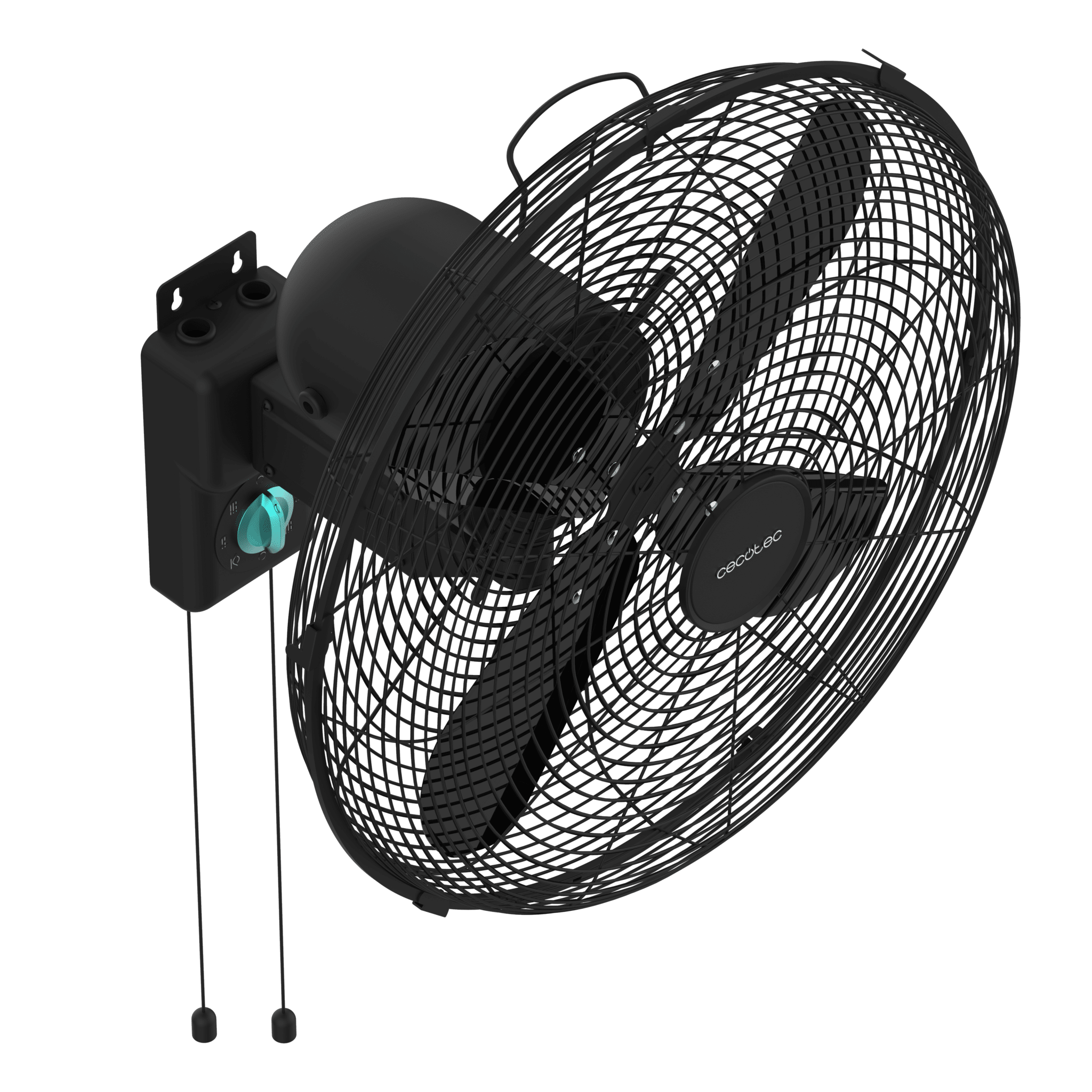Ventilatore Da Parete Cecotec - 50W, 30cm, 3 Velocità, Oscillazione, Timer E Telecomando, Per Esterni O Interni