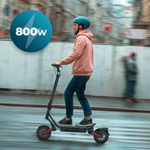 Bongo D40 XL Suspension Connected Patinete eléctrico con potencia máxima de  800 W, doble suspensión y neumáticos de 10" que permite superar pendientes y desplazarse por cualquier superficie cómodamente. Con autonomía de hasta 40 km. Cumple con todos los requisitos de la nueva normativa española de circulación. Connexión con App movil.