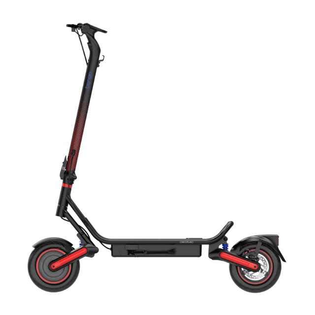 Bongo D40 XL Suspension Connected Patinete eléctrico con potencia máxima de  800 W, doble suspensión y neumáticos de 10" que permite superar pendientes y desplazarse por cualquier superficie cómodamente. Con autonomía de hasta 40 km. Cumple con todos los requisitos de la nueva normativa española de circulación. Connexión con App movil.