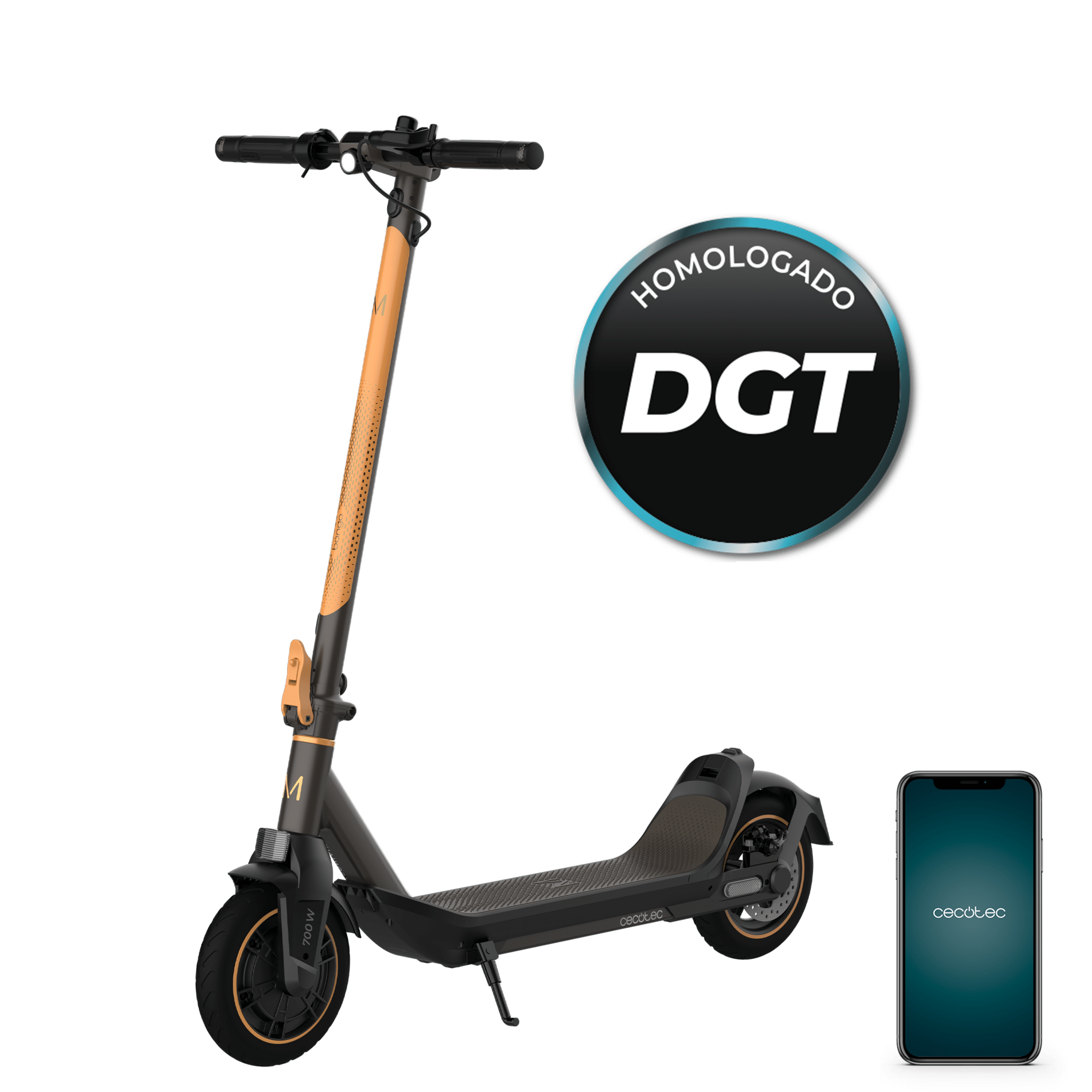 Bongo M30 XL IT Connected DE Monopattino elettrico con una potenza nominale di 350 W e una massima di 700 W, che offre fino a 30 km di autonomia grazie alla sua batteria da 7500 mAh/36 V. È dotato di connessione tramite app e di ruote da 8,5" per una guida stabile. Il sistema di ripiegamento del tubo di supporto lo rende facile da trasportare e riporre, mentre i freni a disco anteriori e posteriori garantiscono una frenata sicura in ogni momento.