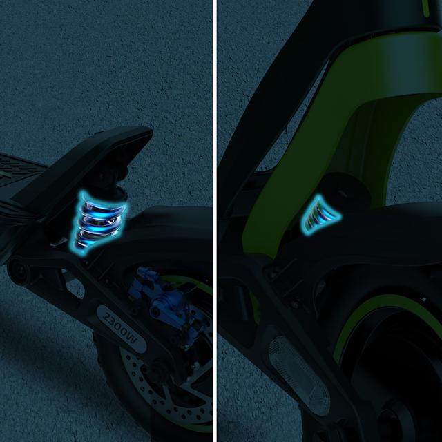 Bongo Doble Y85 2x2 XXL Connected Patinete eléctrico de doble motor con potencia máxima de 2100 W y doble suspensión que permite superar pendientes y desplazarse por cualquier superficie. Con autonomía de hasta 85 km. Cumple con todos los requisitos de la nueva normativa española de circulación. Conexión con App móvil.