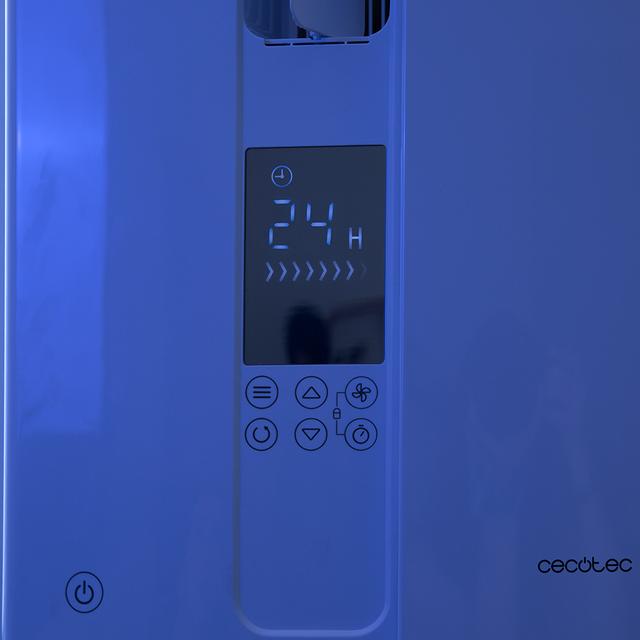 WIndowclima 9000 Inverter Aria condizionata da finestra da 9000 BTU, Inverter, con telecomando, touch control e display a LED.