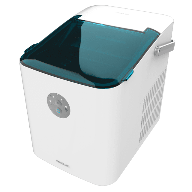 CECOTEC Chillin’ Ice 1200 Go con tapa transparente azul y panel frontal