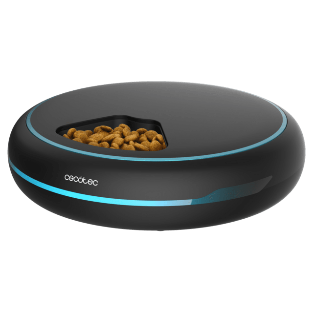 Dispensador automático Cecotec Pumba 1600 Purrfect Meal con comida para mascotas