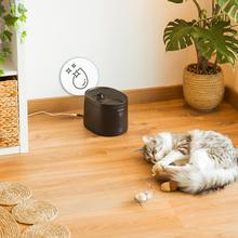 Pumba 2500 Refresh Smart Fontaine à eau automatique pour animaux de compagnie avec 2,5 litres de capacité, filtre et contrôle via Wi-Fi, avertissements de nettoyage et de réservoir vide.