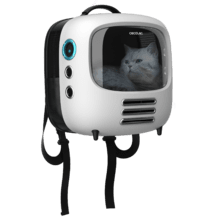 Pumba 1800 Travel Fan Transportín para mascotas multifuncional, incorpora un sistema de ventilación, cómodo y espacioso: 43 x 42 x 27,6 cm.