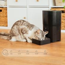 Pumba 6000 Purrfect Meal Smart Vision Automatischer Tierfütterung für Haustiere mit WiFi-Steuerung, Kamera, Sprachaufzeichnung, 6 Liter Fassungsvermögen und Portionskontrolle.