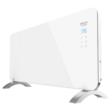 Ready Warm 6750 Crystal Connection M. Radiador Eléctrico Bajo Consumo con Wifi, 2000 W, Termostato Regulable, 2 Modos, Temporizador, Soporte de pie, Protección sobrecalentamiento