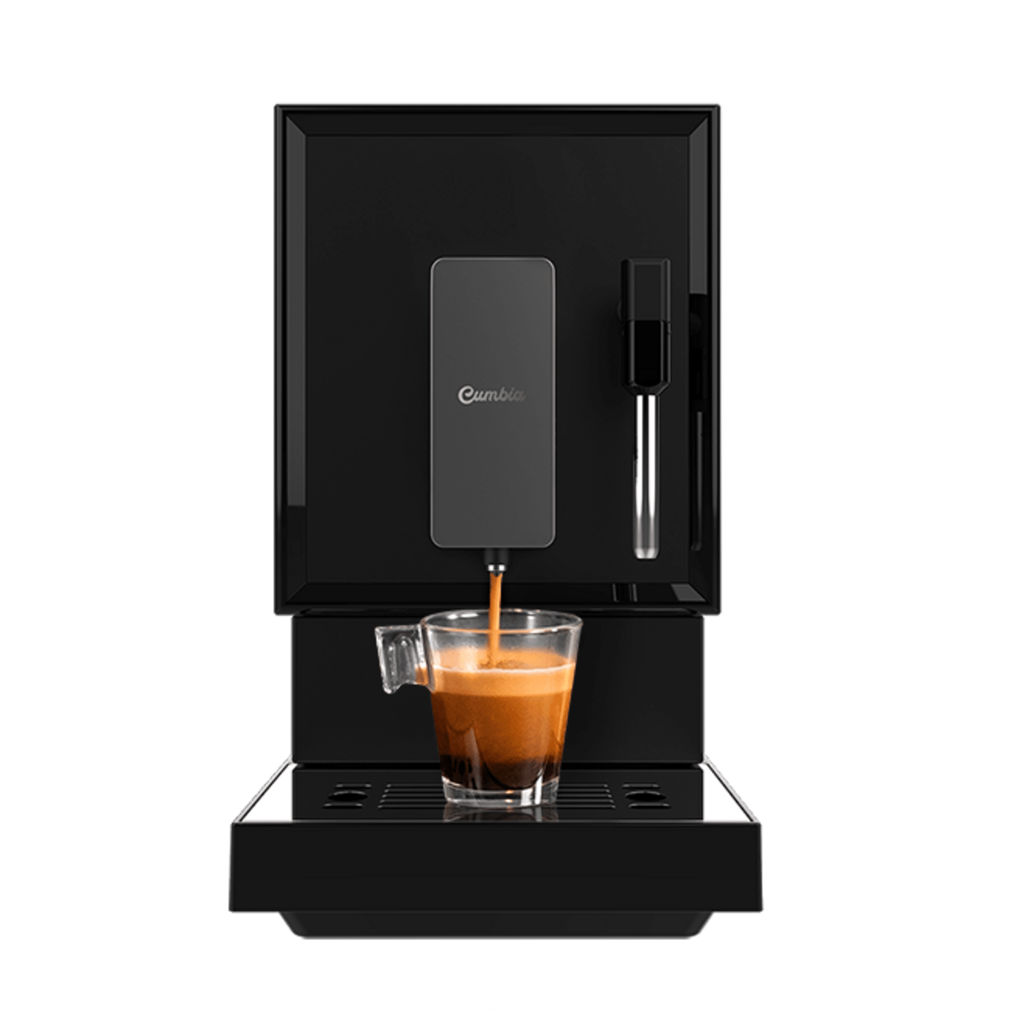 Cafetera megautomática Power Matic-ccino Vaporissima M para los amantes del café recién molido. Dispone de un sistema de rápido calentamiento por thermoblock, con 19 bares y vaporizador orientable.