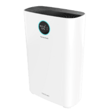 TotalPure 5000 Connected M. Purificador de Aire de 30 W, Bajo Consumo, 360 CADR, 3 Procesos de Filtración, Pantalla LED, Control por Wi-Fi, Temporizador, Cobertura 130 m3