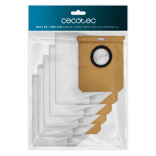 Pack de 5 Bolsas para Conga 12090 / 14090 Twice Roller Home&Fill Pack de 5 bolsas para la base de autovaciado de la Conga 12090 / 14090 Twice Roller Home&Fill