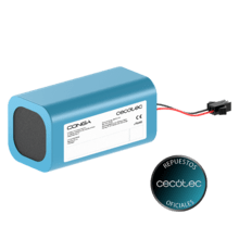 Batería Conga 2600 mAh Batería de repuesto para robots aspirador. 14,8 V. 2600 mAh. Compatible con Series Conga 990/ Serie Conga Eternal/ Serie Conga 7290/ Serie Conga 7490