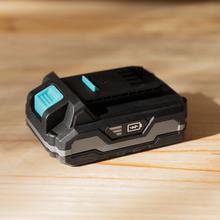 Batería Recargable 20V y 2000 mAh. Iones de Litio, Compatible con Todas Las Herramientas de la Gama CecoRaptor 20 V, Sin Efecto Memoria, Carga Rápida, Indicador LED Luminoso