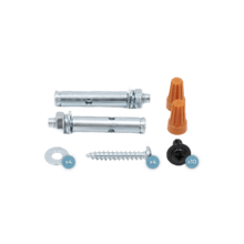 Kit Tornilleria Energysilence Aero 4850 Style White/4850 Style Black/4850 Style Steel