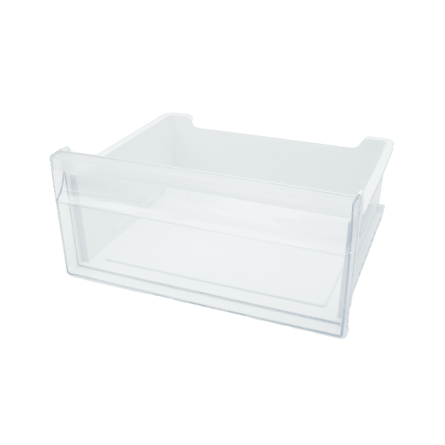 Cajon congelador superior bolero coolmarket combi 366 white/black cristal/inox