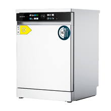 Bolero Aguazero 6215. Lavavajillas Bolero de 60cm blanco, 15 cubiertos, Clase D, Pantalla FullColor XXL, Tercera bandeja, 8 programas, Dual Zone Wash, Dry+, Bandeja Ajustable, Machine Care, Media Carga, Delay Start y ChildLock.