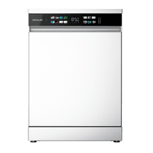 Bolero Aguazero 6215. Lavavajillas Bolero de 60cm blanco, 15 cubiertos, Clase D, Pantalla FullColor XXL, Tercera bandeja, 8 programas, Dual Zone Wash, Dry+, Bandeja Ajustable, Machine Care, Media Carga, Delay Start y ChildLock.