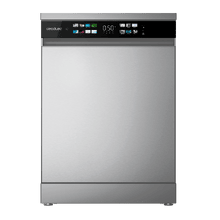 Bolero Aguazero 6215 Inox. Lavavajillas Bolero de 60cm inox, 15 cubiertos, Clase D, Pantalla FullColor XXL, Tercera bandeja, 8 programas, Dual Zone Wash, Dry+, Bandeja Ajustable, Machine Care, Media Carga, Delay Start y ChildLock.