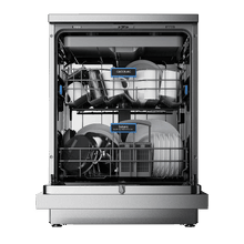 Bolero Aguazero 6215 Inox. Lavavajillas Bolero de 60cm inox, 15 cubiertos, Clase D, Pantalla FullColor XXL, Tercera bandeja, 8 programas, Dual Zone Wash, Dry+, Bandeja Ajustable, Machine Care, Media Carga, Delay Start y ChildLock.