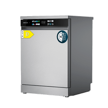 Bolero Aguazero 6215 Inox. Lavavajillas Bolero de 60cm inox, 15 cubiertos, Clase D, Pantalla FullColor XXL, Tercera bandeja, 8 programas, Dual Zone Wash, Dry+, Bandeja Ajustable, Machine Care, Media Carga, Delay Start y ChildLock.