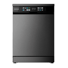 Bolero Aguazero 6215 Dark. Lavavajillas Bolero de 60cm dark, 15 cubiertos, Clase D, Pantalla FullColor XXL, Tercera bandeja,8 programas, Dual Zone Wash, Dry+, Bandeja Ajustable, Machine Care, Media Carga, Delay Start y ChildLock.