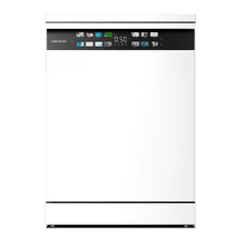 Bolero Aguazero 6710. Lavavajillas Bolero de 60cm blanco, 15 cubiertos, Clase B, Motor Inverter Plus, Pantalla FullColor XXL, 8 programas, O2 Dry, Turbo Dry+, Dual Zone Wash, Long Storage, Bandeja Ajustable, Machine Care, Media Carga y bandeja para cubiertos