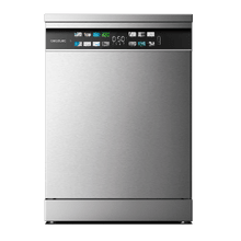 Lava-louças Bolero Aguazero 6710 Inox. Lava-louças Bolero de 60 cm em aço inoxidável, 15 serviços, Classe B, motor Inverter Plus, display XXL FullColor, 8 programas, secagem com oxigênio, secagem Turbo+, lavagem em duas zonas, compartimento longo, bandeja ajustável, função de cuidado com a máquina, meia carga e bandeja para talheres.