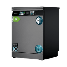 Bolero Aguazero 6710 Dark. Lavavajillas Bolero de 60cm dark, 15 cubiertos, Clase B, Motor Inverter Plus, Pantalla FullColor XXL, 8 programas, O2 Dry, Turbo Dry+, Dual Zone Wash, Long Storage, Bandeja Ajustable, Machine Care, Media Carga y bandeja para cubiertos