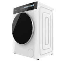 Bolero DressCode 10900 Inverter FullColor A Lavadora de carga frontal blanca de 10 kg de capacidad y 1400 rpm, Pantalla FullColor 10,3", 11 programas, Motor Inverter Plus, SteamMax, Clase A-10%, Sanitize, OnSmart, Fuzzy Logic, Smooth Wash, Goma Antibacteriana y barra indicadora de proceso