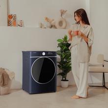 Bolero Wash&Dry 8580 Inverter Titanium Lavadora secadora Ice Blue de 8 kg  - 5 kg de capacidad y 1400 rpm, 16 programas, Motor Inverter Plus, clase A, SteamMax, OnSmart, Fuzzy Logic, Smooth Wash,  SpaCare, Stain Match y Goma antibacteriana.