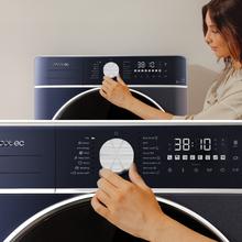 Bolero Wash&Dry 8580 Inverter Titanium Lavadora secadora Ice Blue de 8 kg  - 5 kg de capacidad y 1400 rpm, 16 programas, Motor Inverter Plus, clase A, SteamMax, OnSmart, Fuzzy Logic, Smooth Wash,  SpaCare, Stain Match y Goma antibacteriana.